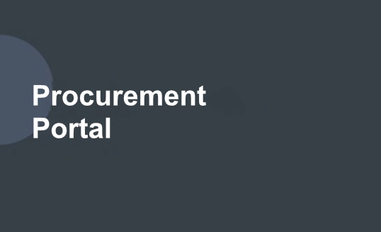 Procurement Portal